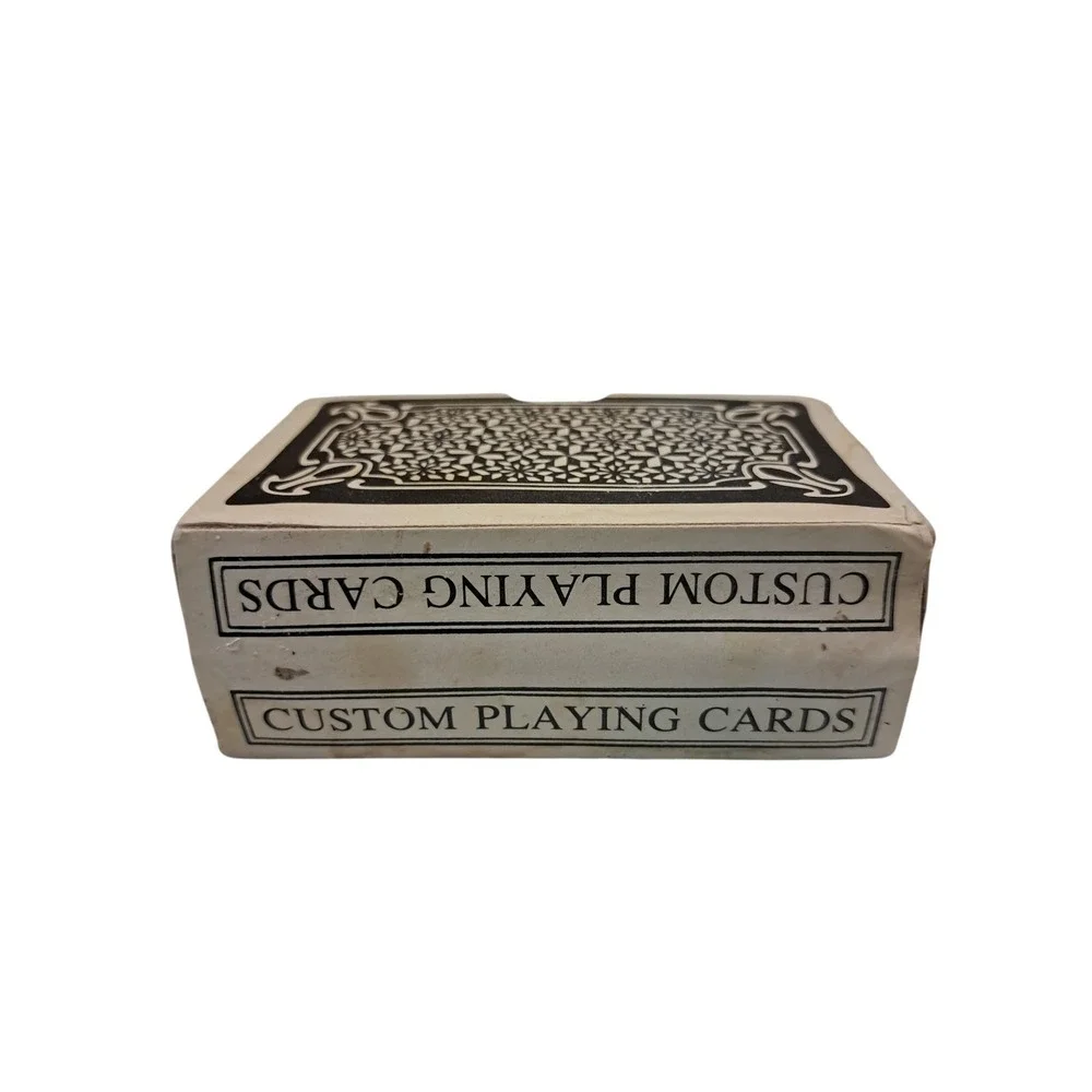 Custom Playing Cards Dogs‎ Paw Prints Poker Dual Decks Plastic Coated New Sealed